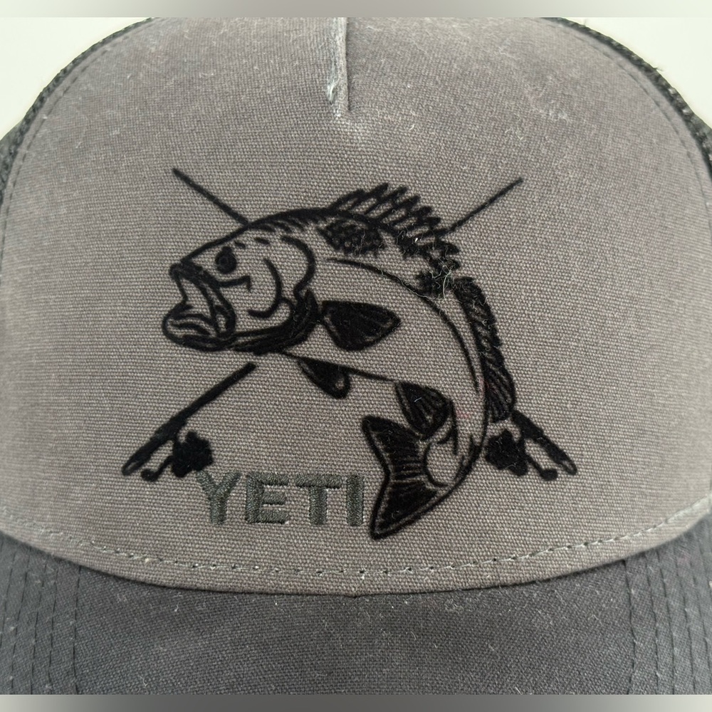 Yeti Trucker Hat Snapback Adjustable - image 2